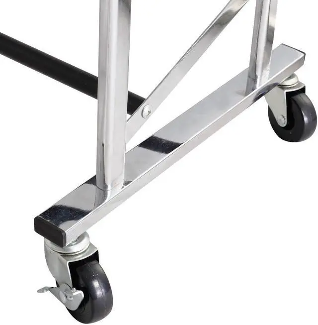 Alt view image 7 of 9 - BestMassage 50 Pair Free Standing Chrome Metal 10 Tier Shoe Tower Rack