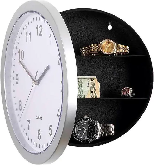Main image of Wall Clock with Hidden Safe