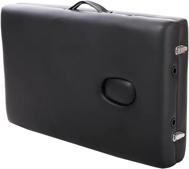 Alt view image 5 of 5 - 84"L Portable Massage Table Facial SPA Bed Tattoo w/Free Carry Case Black