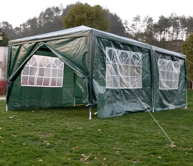 Alt view image 2 of 2 - Outdoor 10'x20'Canopy Party Wedding Tent Heavy duty Gazebo Pavilion Cater Events