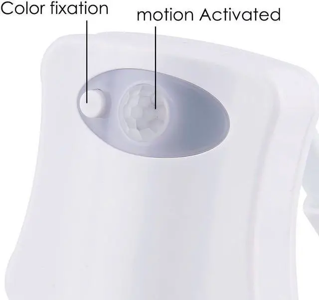 Alt view image 3 of 6 - Automatic LED Motion Activated Night Light Sensor for Toilet Seat