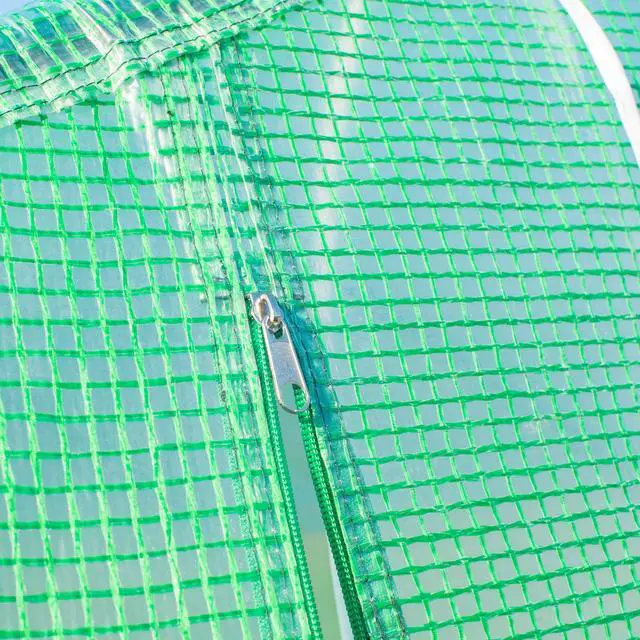 Alt view image 3 of 5 - Outdoor Garden 20' x 10' x 7' Portable Walk-In Garden Greenhouse – Green