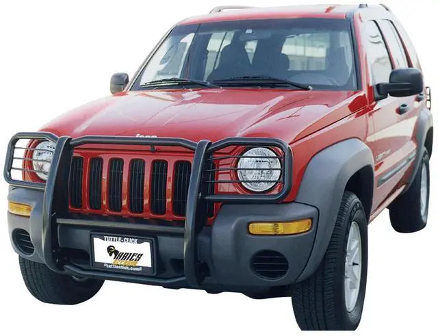 Alt view image 14 of 16 - Aries Offroad 1045 The Aries Bar; Grille/Brush Guard 02-04 Liberty