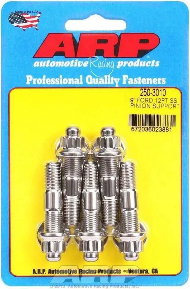 Alt view image 2 of 2 - Arp 250-3010 9" 12-Point Stainless Steel Pinion Support Stud Kit