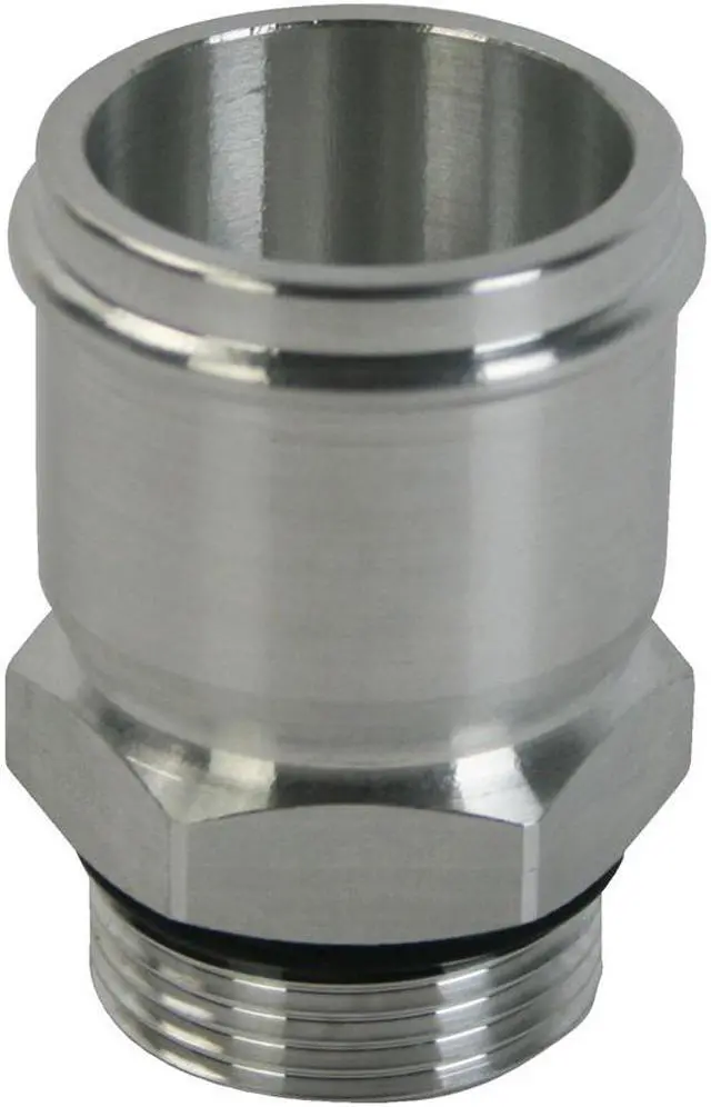 Alt view image 2 of 5 - moroso 63522 16an to 11/2" water pump hose fitting