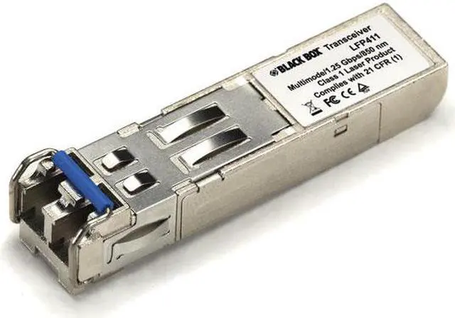 Main image of Black Box SFP 1250-Mbps Fiber with Extended Diagnostics 850-nm Multimode LC 550 m