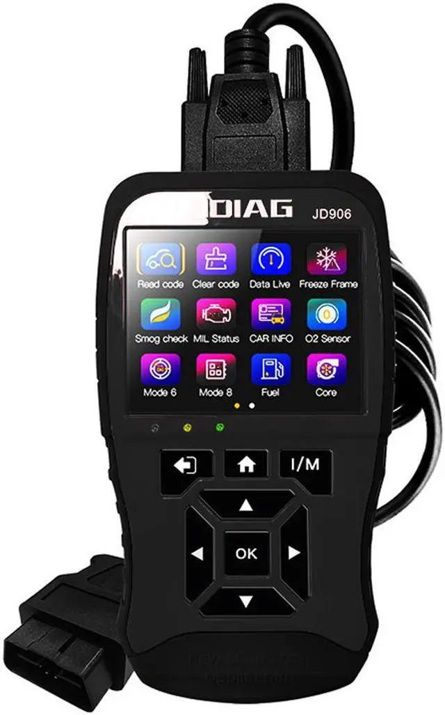 Main image of Professional OBD ? Automotive Scanner JD906 Full System Upgraded Code Reader OBD ? Scanner For Fuel Core Engine Analysis - Black