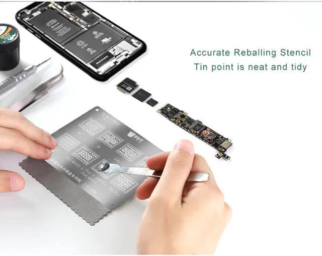 Alt view image 6 of 7 - BEST Tin Net Tablet Comprehensive Multipurpose Network CPU Hard Disk Dedicated Network Mobile Phone Chip Plant Tin Network For iph6