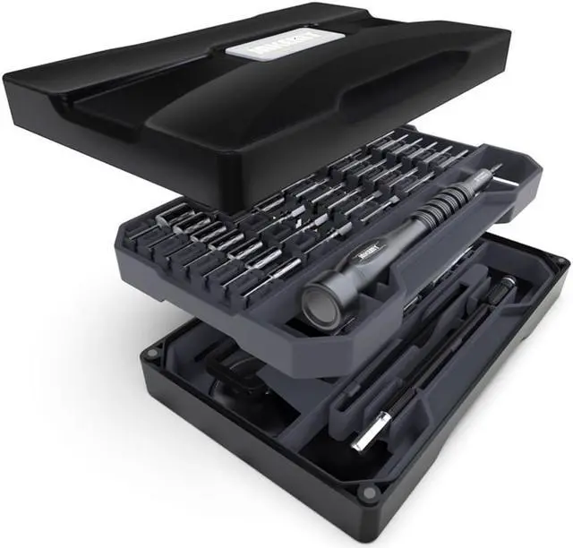 Alt view image 3 of 7 - JAKEMY JM-8172 Precision Screwdriver Set Magnetic Multifunction Screwdriver Bits for iPhone Samsung Phone Tablet Watch Repair Tools Kit