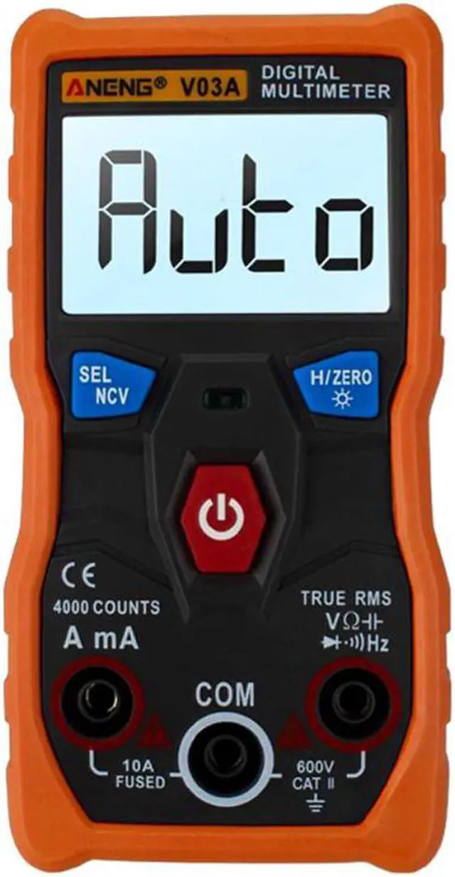 Main image of ANENG V03A Analog Measurement Digital Multimeter Esr Meter Multimeter Auto Power Off Testers Tools For Auto Ac Mutimetro - Orange