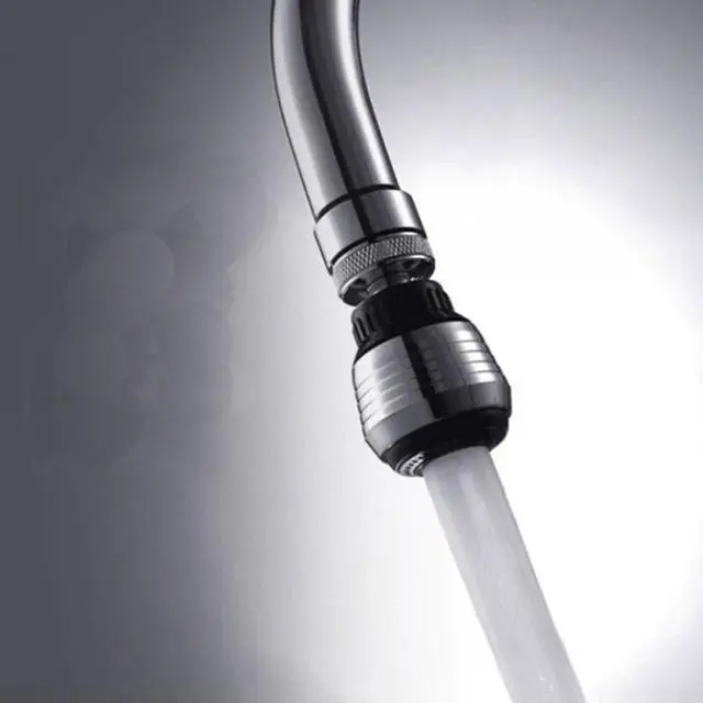 Alt view image 4 of 7 - 360 Degree Rotate Aerator Water Saving Tap Water Bubbler Diffuser Swivel Faucet Nozzle Kitchen Accessories