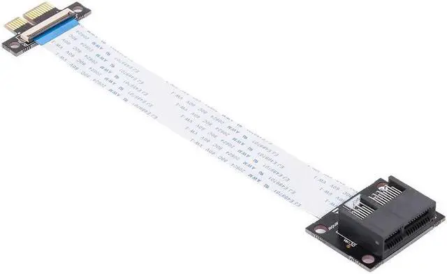 Main image of PCI-E 1X to 1X Extension Cable 36Pin Adapter Extender Flexible FPC Cable Horizonal Installation Connector