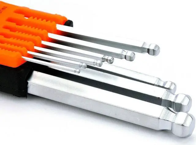 Alt view image 6 of 7 - JM-HK2 9 in 1 1.5mm - 10mm Hexagon Allen Key Wrench Set Hex Key Set Spanner set Tool Kit
