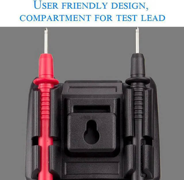 Alt view image 5 of 7 - Portable Digital Multimeter Backlight AC/DC Ammeter Voltmeter Ohm Tester Meter HT830L Handheld LCD Multimetro