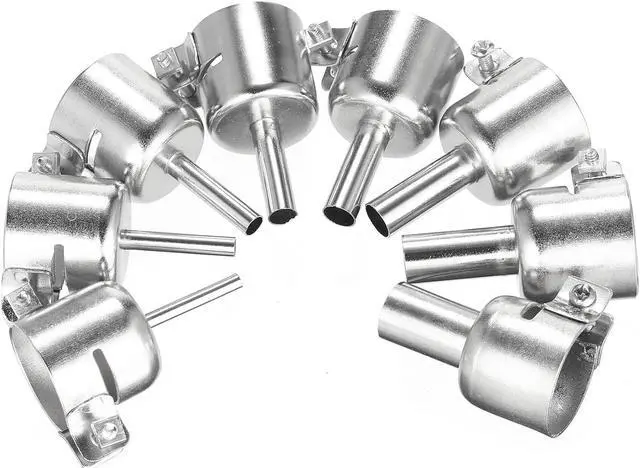 Main image of 12Pcs Universal Hot Air Generator Nozzles Heat Resistant Round and Square Heat Air Machine Solder Set Soldering Tip Tool