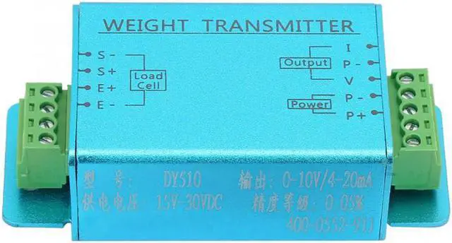 Alt view image 2 of 6 - DY510 4-20mA Load Cell Weighing Sensor Transducer Transmitter Amplifier Signal Amplification Weight Transmitter Amplifier