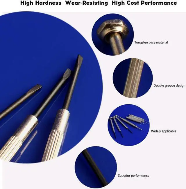 Alt view image 3 of 7 - Portable Watch Repair Tool Professional Watch Repair Package Clock Maintenance Hardware