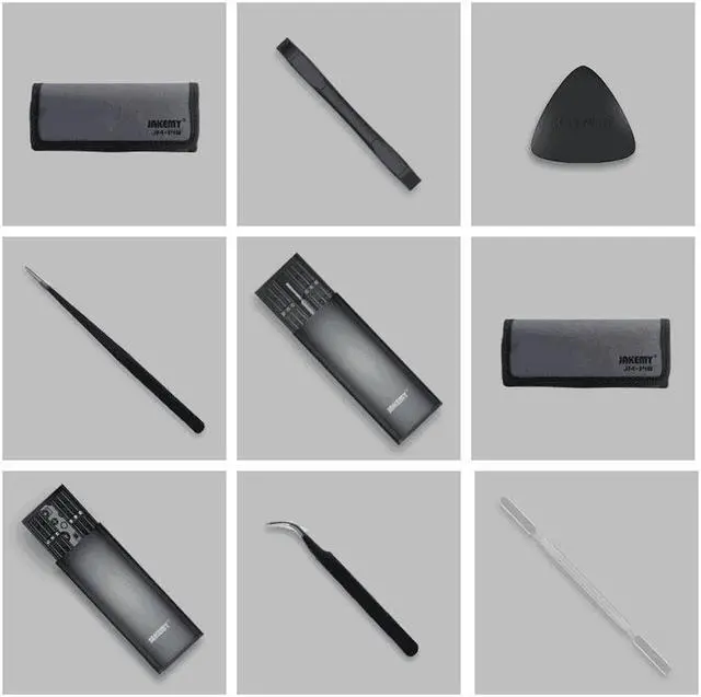 Alt view image 2 of 6 - JAKEMY JM-P18 Mini Precision Screwdriver Tool Set with Waterproof Oxford Bag for Mobile Phone Household DIY Repair