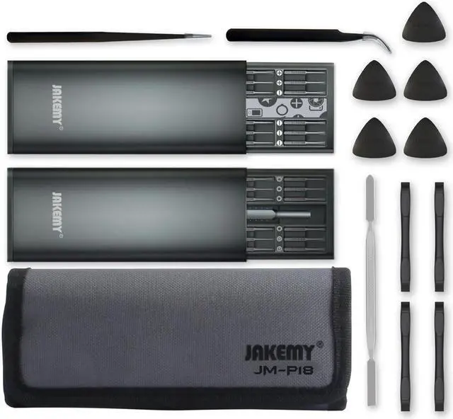 Main image of JAKEMY JM-P18 Mini Precision Screwdriver Tool Set with Waterproof Oxford Bag for Mobile Phone Household DIY Repair