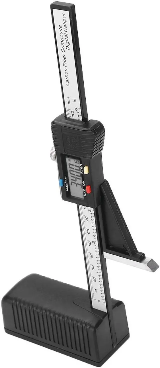 Alt view image 6 of 7 - LCD Digital Height Gauge Calipers 0-150mm Electronic Vernier Caliper Woodworking Height Measuring Tool Height Ruler