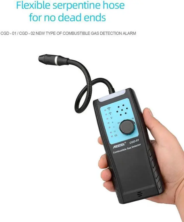 Alt view image 3 of 7 - MESTEK CGD01 Gas Analyzer Meter Automotive Combustible Gas Sensor Detector Air Quality Monitor Gas Leak Detectors with Alarm