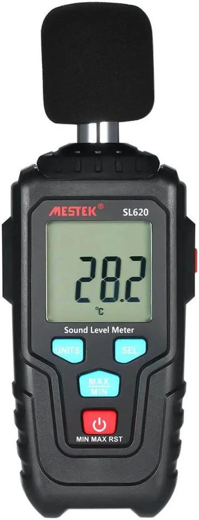 Main image of MESTEK SL620 Decibel Meter Audio Level Meter Logger 30-135dB Noise Measurement Sound Level Meter Detector Diagnostic Tool