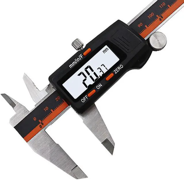 Alt view image 6 of 7 - 150mm LCD Digital Stainless Steel Caliper Electronic Vernier Caliper Micrometer Depth Measuring Tool Gauge