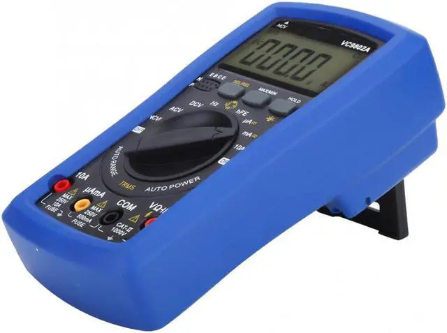 Alt view image 2 of 7 - VC9802A Digital Fully Functional Automatic Range Multimeter DC/AC Tester Meter 2KHz RMS Function Multimeter