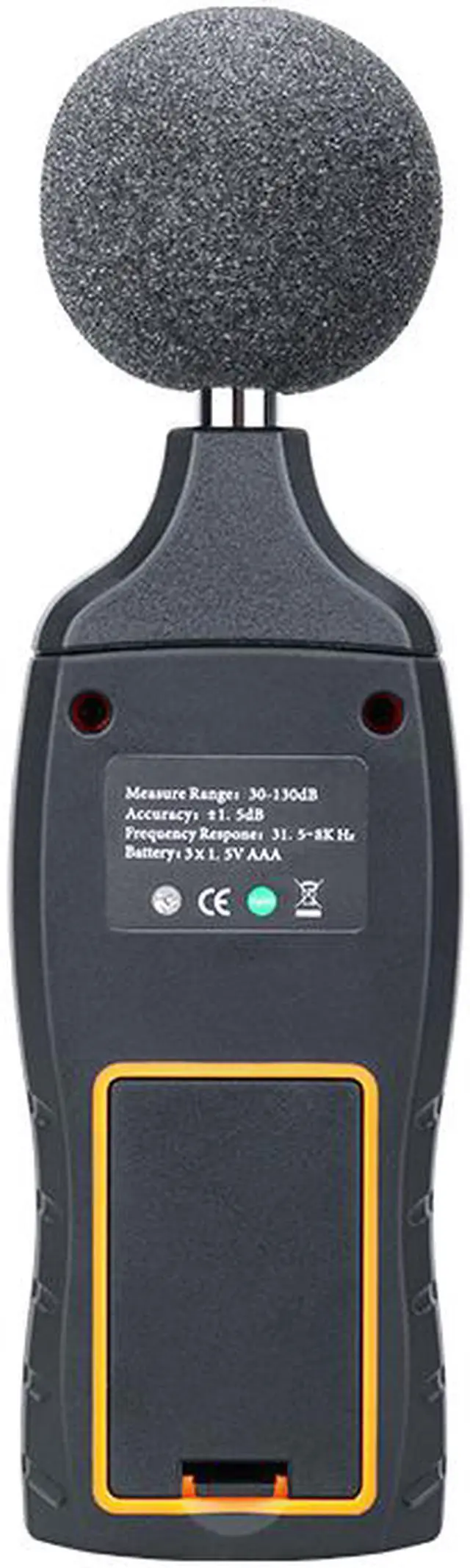 Alt view image 3 of 5 - SW-523 Digital LCD Noise Sound level meters dB Decibel meter logger Noise Audio detector Tester Diagnostic-tool Automotive Microphone