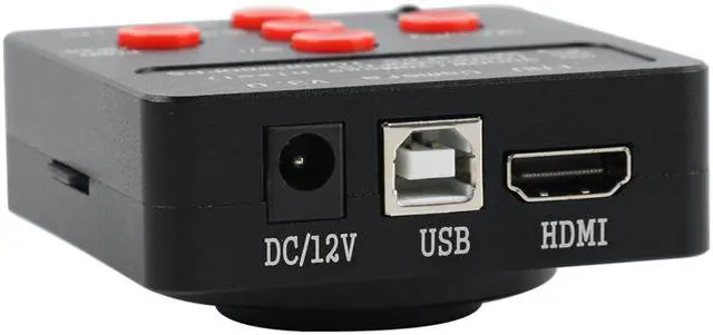 Alt view image 3 of 7 - 38MP 1080P/2K USB HDMI Digital Industrial Video Microscope Camera C MOUNT Camera For Phone SMD CPU PCB Repair Soldering