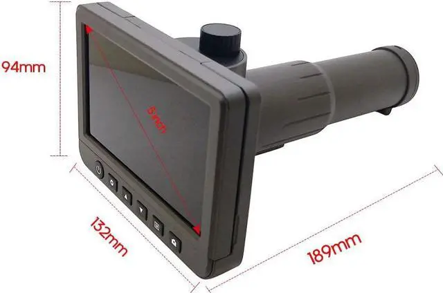 Alt view image 3 of 7 - Outdoor Camera Monocular Portable High Definition Telescope Video Photo Recording Digital Camera with 5in LCD Digital Display