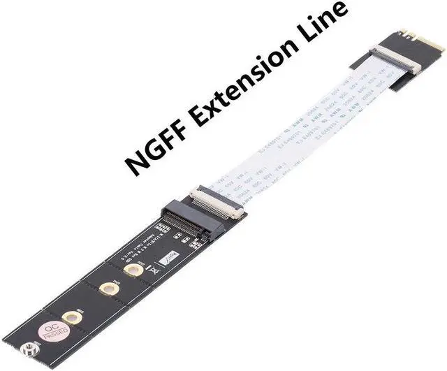 Alt view image 4 of 7 - NGFF M.2 Key M to Key A+E Extension Cable NGFF Adapter Card Converter For Windows 2000/7/8/10