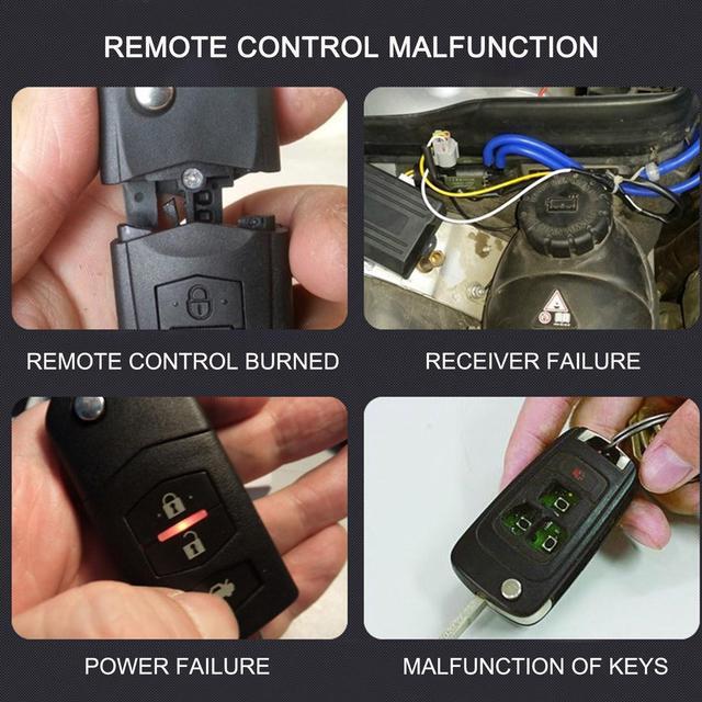 Alt view image 5 of 7 - Remote Control Wireless Frequency Detector Frequency Counter Tester Handheld Fault Checker for Auto Car Meter Counter Diagnostic Tool