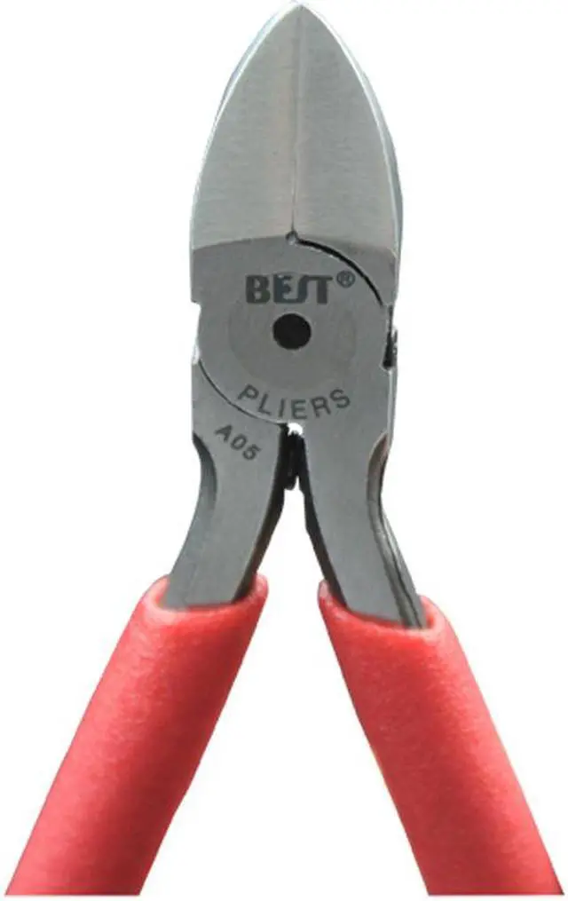 Alt view image 4 of 5 - BEST-A05 Carbon Steel Outlet Clamp Diagonal Pliers Electronic Cable Cutting Wire Nipper