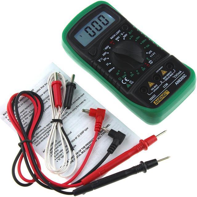 ANENG AN8205C Digital Multimeter AC/DC Ammeter Volt Ohm Tester