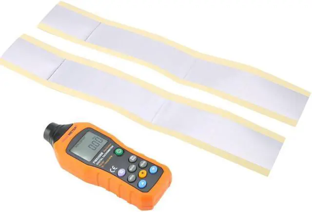 Alt view image 2 of 7 - PEAKMETER PM6208B Digital Tachometer Digital Non-Contact Tachometer RPM Speed Meter Revolution Meter Speed Measuring Instrument