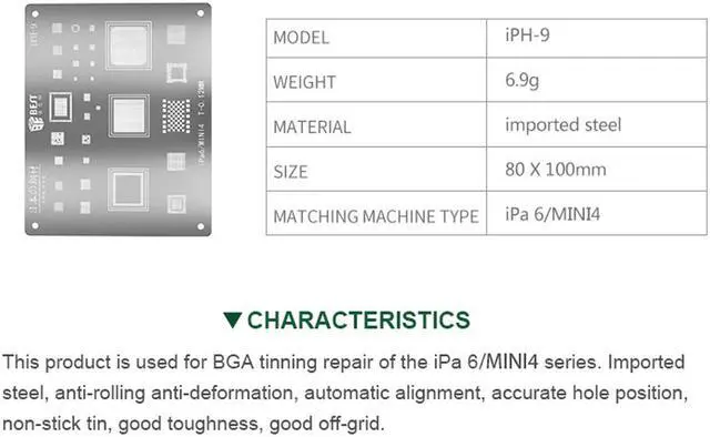 Alt view image 2 of 6 - BEST Tin Net Tablet Comprehensive Multipurpose Network CPU Hard Disk Dedicated Network Mobile Phone Chip Plant Tin Network For iph9/ipad6/mini4