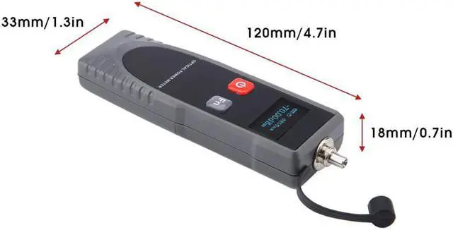 Alt view image 5 of 7 - WT65 Digital LCD Display Handheld Network Cable Tester Portable Optical Power Meter Network Analyzer