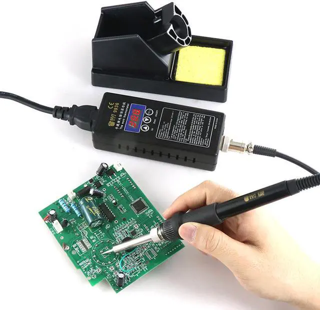 Alt view image 4 of 6 - BST-9936 Portable Micro PC Control ESD Safe Constant Temperature Electronic Soldering Iron For Cell Phone Repair - 220V