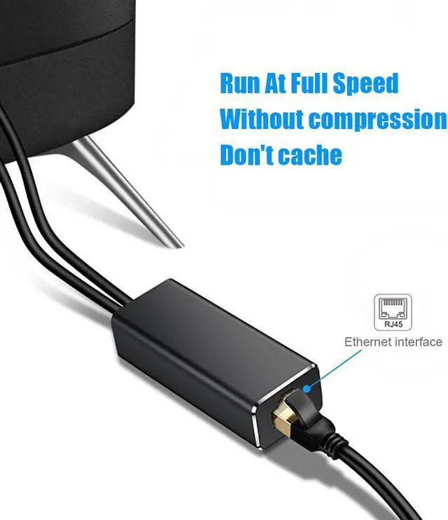 Alt view image 6 of 7 - Portable USB2.0+Micro2.0 Transform RJ-45 100MB Network Card Converter Mult-Function Black Aluminium Alloy Dual Wire Converter
