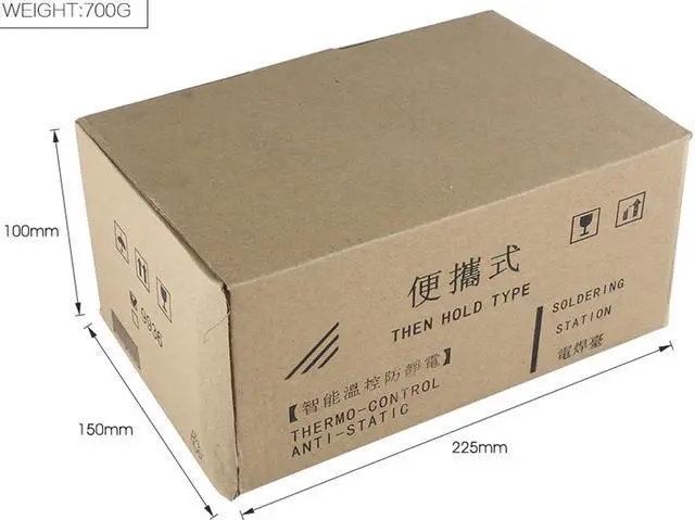 Alt view image 6 of 6 - BST-9936 Portable Micro PC Control ESD Safe Constant Temperature Electronic Soldering Iron For Cell Phone Repair - 220V