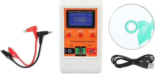 Alt view image 7 of 7 - M-4070 Auto Range LCR Meter LCR In Circuit Meter Automatic Range Inductance/ Capacitance/ Resistance Tester
