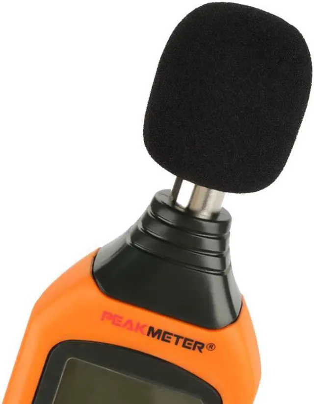 Alt view image 5 of 7 - PEAKMETER PM6708 Sound Level Meter LCD Digital Audio Decibel Sound Noise Level Meter Tester 30-130dB Decibel Tester