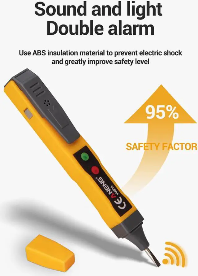 Alt view image 6 of 7 - ANENG VD806 AC/DC Voltage Tester Vape Pen Battery Current Non Contact Voltage Detector Electrical Circuit Tester Led Pencils