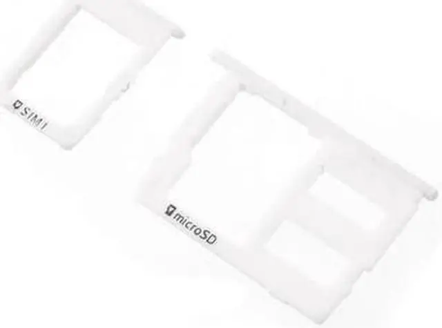 Main image of J5 (2017) J530 SIM + SIM / SD Card Tray Slots Part For Samsung Galaxy J7 (2017) J730 SIM Card Tray (White)