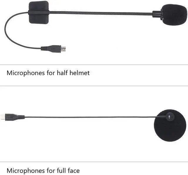 Alt view image 3 of 7 - Motorcycle Riders BT Headphone Moto Helmet Headset Wireless Handsfree Earphone Motorcycle Helmet Headphones for Phones/MP3/ Speaker