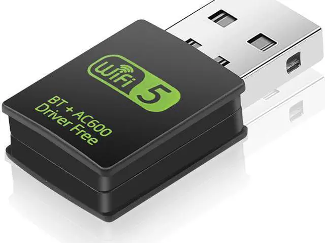 Alt view image 2 of 7 - Wireless USB Bluetooth Adapter RTL8821CU 600Mbps USB WiFi Adapter Receiver 2.4G/5.8G Bluetooth V4.2 Network Card Transmitter IEEE 802.11b/g/n