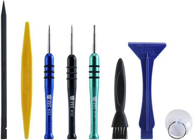 Main image of BST-606 9 in 1 Screwdriver Set Phone Disassemble Spudger Repair Opening Tool Sets Crowbar Blade For Samsung HTC IPad