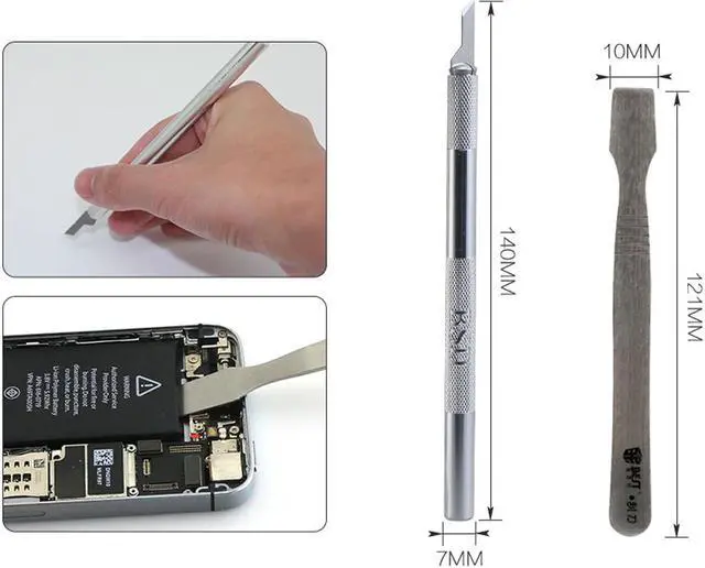 Alt view image 4 of 7 - 19 in 1 Assemble DissembleTools Kit Pry Tool Opening Screwdriver Set for IPone iPad Mobile Phone Repairing