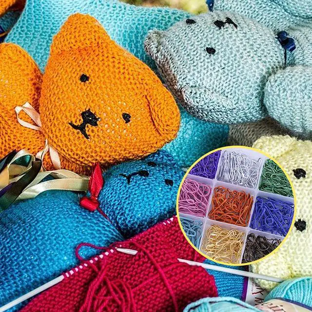 Alt view image 6 of 7 - 1200pcs/box 24 Colors Bulb Safety Pins Bulb Pins with Case Quilting Sewing Bulb Pins with Organizer Storage Case for Clothing Crafting Home Office Art Use